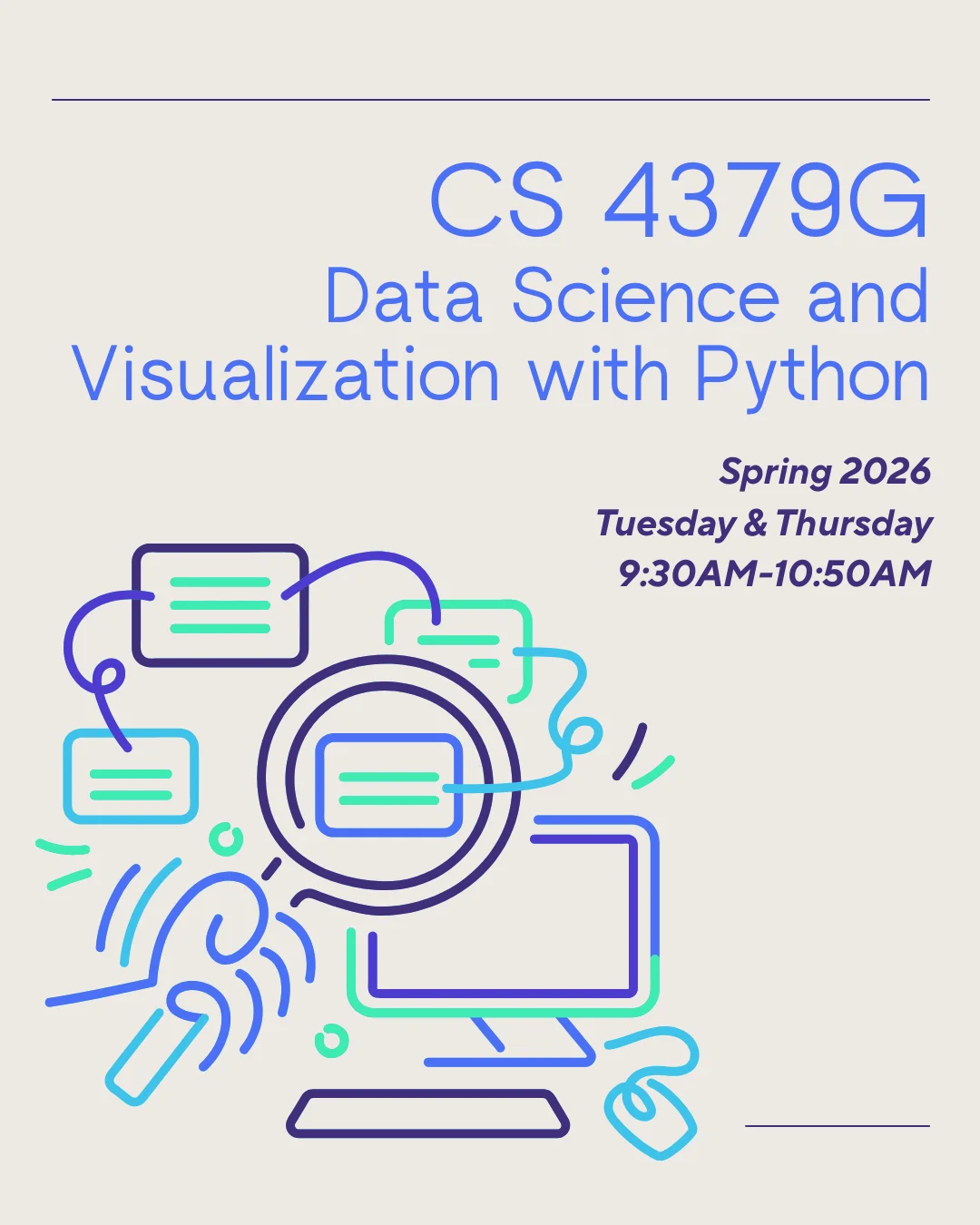 Data science and visualization course visual